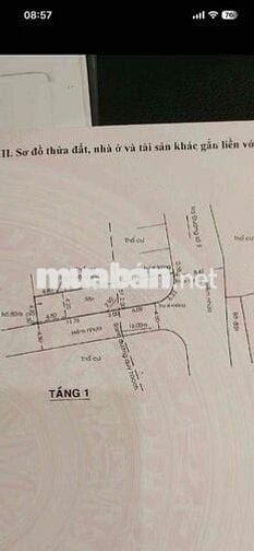 LÔ 2MẶT TIỀN Ô TÔ THÔNG 4.5x23m .103.6m2 có 60.3m2 thổ SÁT VẠN PHÚC