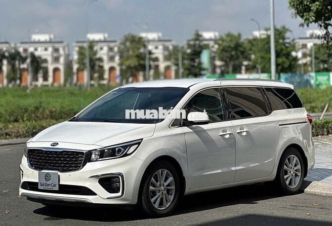 Kia Sedona Dầu Tiêu Chuẩn 2021 7 chỗ Trắng
