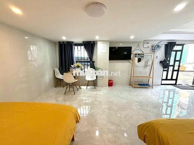 CHO THUÊ CĂN HỘ STUDIO 2 GIƯỜNG FULL NỘI THẤT GIÁ 4,5 TRIỆU/THÁNG