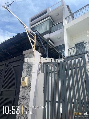 Hiếm! Nhà 4 tầng mới xây, ngang 5m x 22m , chợ Bình Triệu Ql13