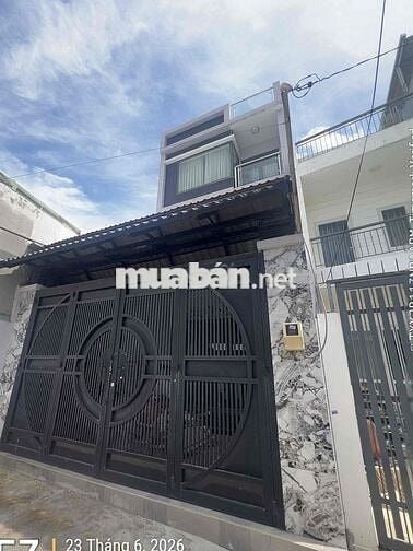Hiếm! Nhà 4 tầng mới xây, ngang 5m x 22m , chợ Bình Triệu Ql13