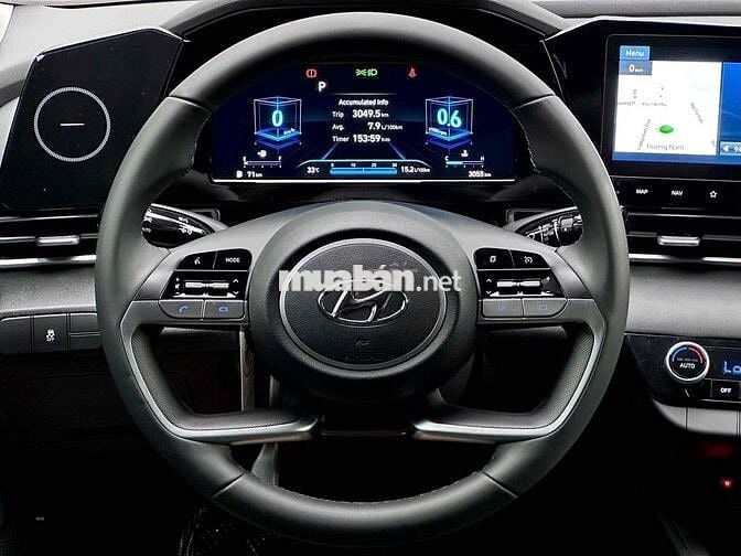 Hyundai Elantra 2024 1.6AT Đặc Biệt Trắng 3.000km