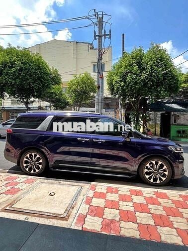 Kia Carnival Signature 2022 Xanh 7 chỗ Dầu