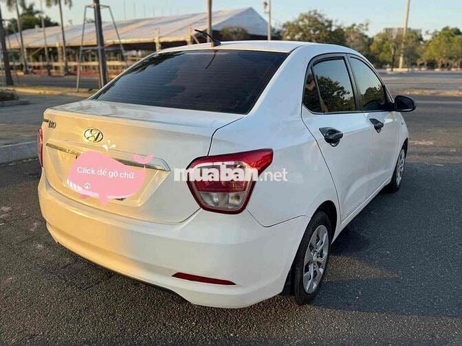 Hyundai i10 Grand 2016 1.2MT Số sàn Trắng