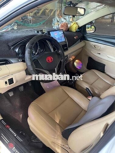 Toyota Vios E 2015 Số sàn Trắng