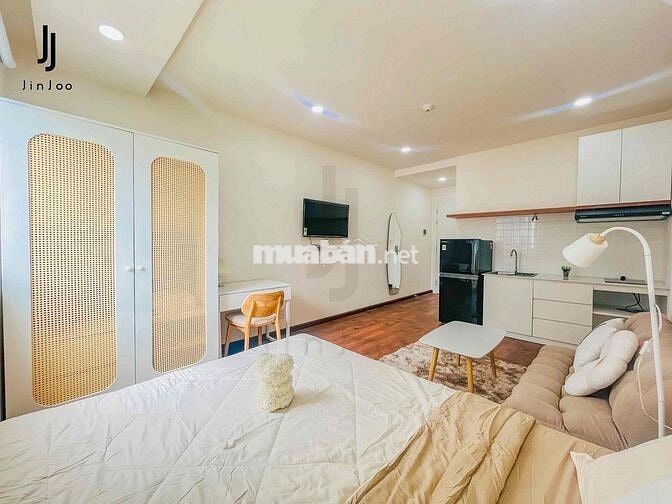 Trống sẵn căn stu full nội thất tiện nghi giá 6tr9 ở hoàng văn thụ