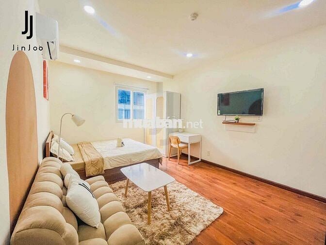 Trống sẵn căn stu full nội thất tiện nghi giá 6tr9 ở hoàng văn thụ