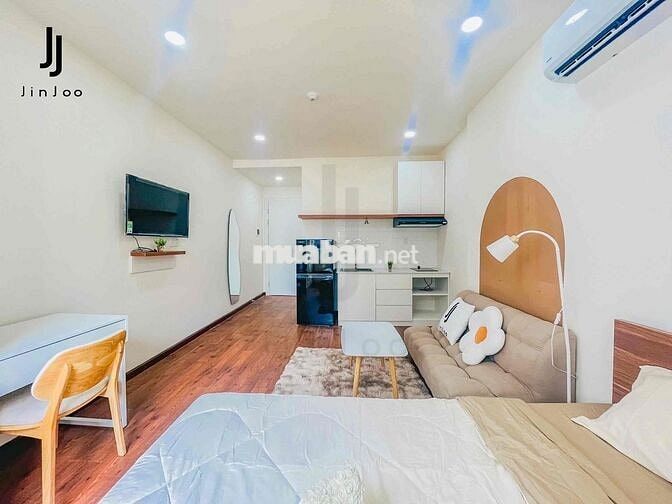 Trống sẵn căn stu full nội thất tiện nghi giá 6tr9 ở hoàng văn thụ