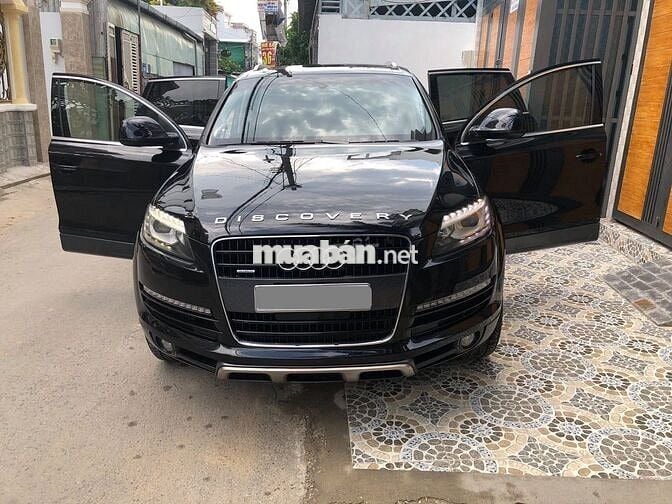 Bán Audi Q7 3.0L màu đen 2007, Km 137.000