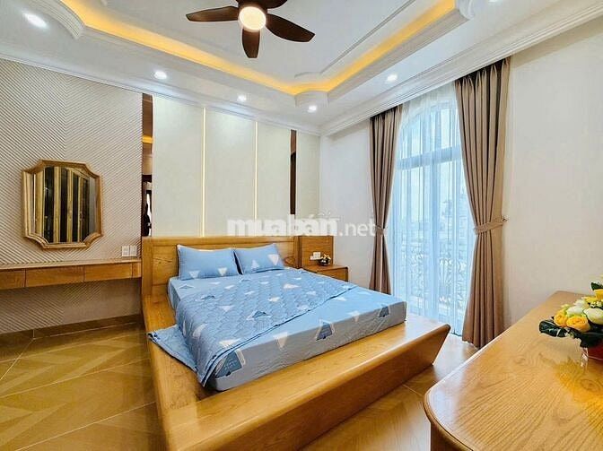 CHO THUÊ NHÀ 1 sẹc BÌNH LỢI, DT: 6X21m. Trệt 2 Lầu ST. 4PN, 4WC