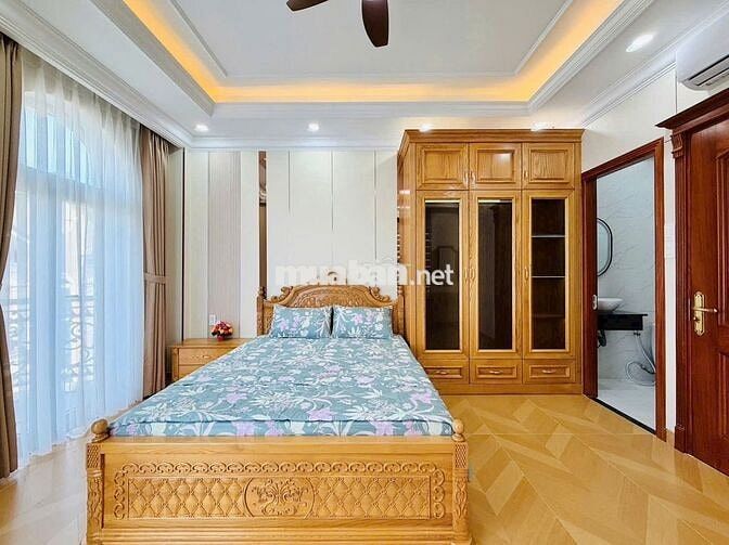 CHO THUÊ NHÀ 1 sẹc BÌNH LỢI, DT: 6X21m. Trệt 2 Lầu ST. 4PN, 4WC