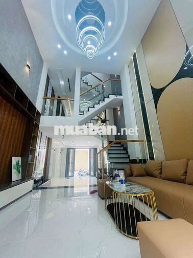Nhà 1 trệt 1 lửng 3 lầu full nội thất đường Bình Thành BHH B bình tân 