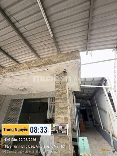 Bán Nhà Mặt Tiền đường Trần Hưng Đạo 300m², ngang 7m, Mỹ Thới, Long Xu