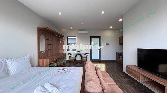 CHO THUÊ CĂN HỘ STUDIO CÓ HỒ BƠI - 5P ĐI BỘ TỚI BIỂN