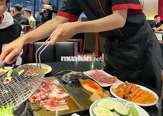 Rửa chén nhà hàng KingBBQ Quận 1 