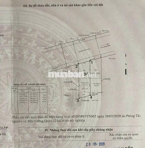 CẦN BÁN NHÀ ĐẸP 4 TẦNG ĐƯỜNG TX52 THỚI AN-HẺM XE HƠI 8.3M- 5.3 TỶ