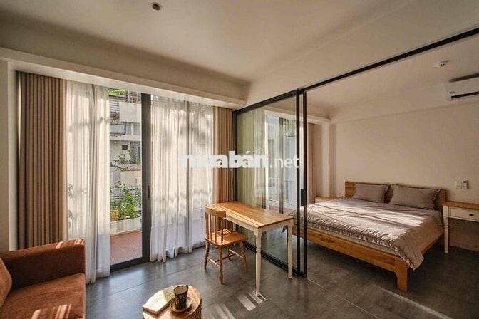1PN Full Nội Thất Ban Công Thoáng - Máy Giặt Riêng Ngay Khu Sân Bay