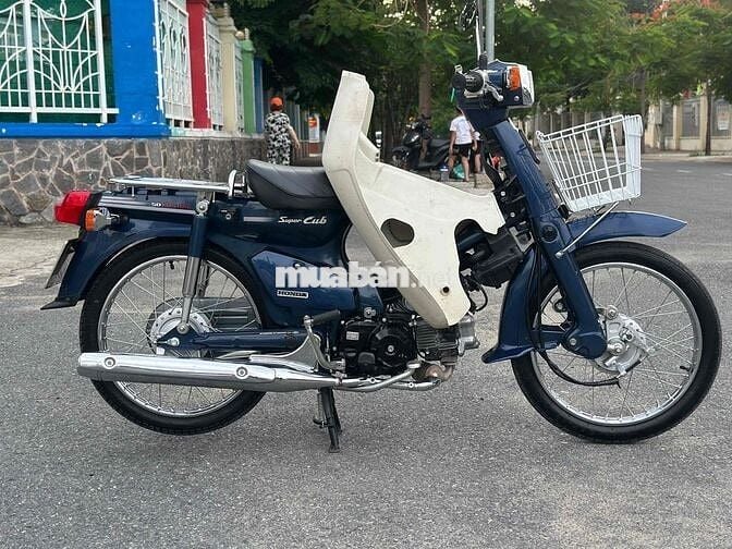 Honda Super Cub Custom Fi Xanh đậm Nhật Bản