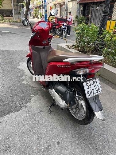 Honda Vision 2017 Đỏ chính chủ biển thành phố