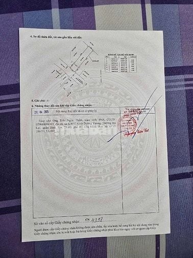 BÁN NỀN ĐẤT HẺM 624 KINH DƯƠNG VƯƠNG :DT= 85m2, Giá : 6.5 TỶ