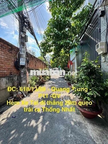 CHDV - Đối diện chợ Hạnh Thông Tây  -  FULL NỘI THẤT - Quang Trung, P1
