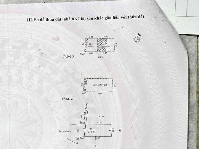 NHÀ CHÍNH CHỦ 3 TẦNG* 63m2 * ĐƯỜNG PHÚ HOÀ TÂN BÌNH