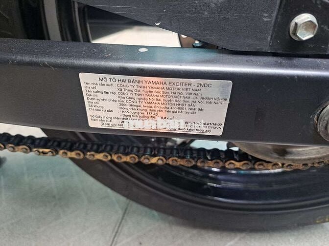 Exciter 150 Đèn Led. xe đẹp máy zin chính chủ