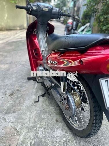 Suzuki Viva 110cc 1999 Đỏ 59000km đẹp 93%