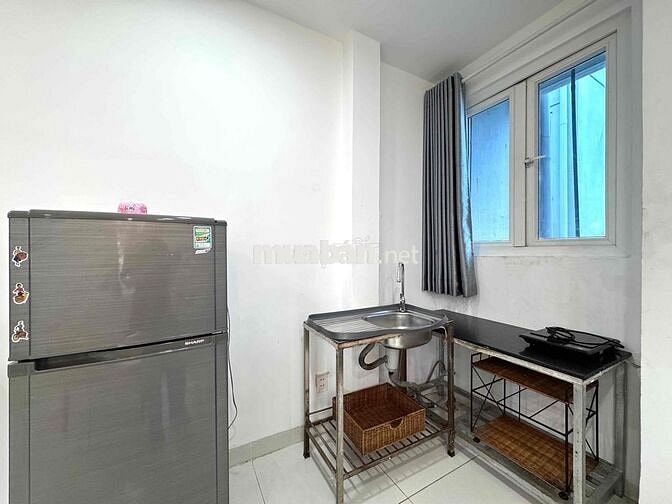 Cho Thuê Studio 40m2 Full NT Thoáng Mát_ Cầu Thị Nghè_Thảo Cầm Viên Q1