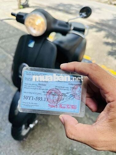Piaggio Vespa LX 125CC 2010 Đen