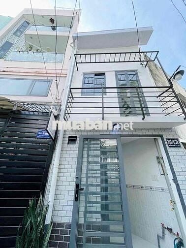 Bán nhà Nơ Trang Long,15m2; 2 Tầng, 2PN, hẻm thông tứ tung,nhà mới, TL