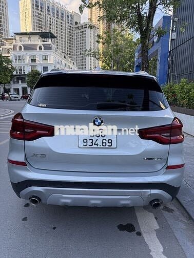 BMW X3 xDrive30i 2019 252HP Bạc 65.000 km