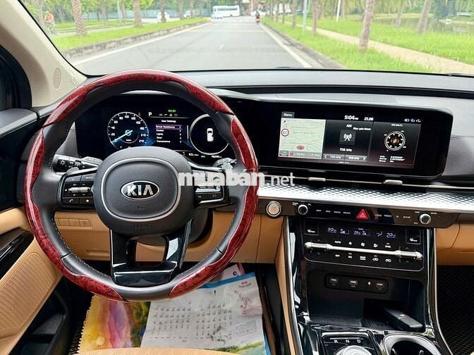 KIA Carnival Premium 2.2D 2021 70.000 km Xanh đen