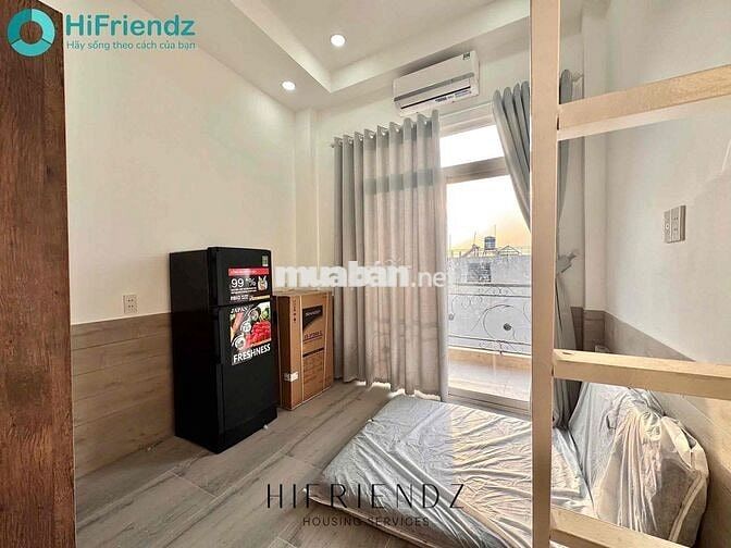 Duplex mới ban công full nội thất gần Parcmall Q8 gần ĐH UEH cơ sở B,N