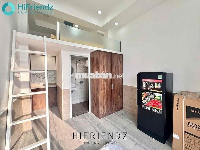 Duplex mới ban công full nội thất gần Parcmall Q8 gần ĐH UEH cơ sở B,N