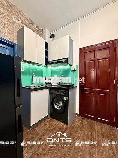 Phòng trọ quận 1 tách bếp full nội thất có máy giặt riêng dh Nhân Văn