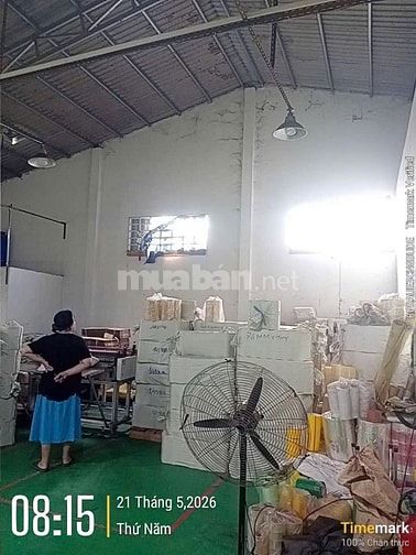 Cho thuê kho 300m2 có điện 3pha 250KVA đường xe tải giá rẻ 