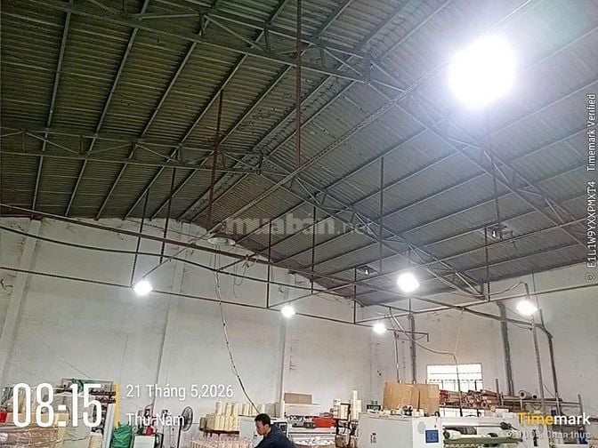 Cho thuê kho 300m2 có điện 3pha 250KVA đường xe tải giá rẻ 