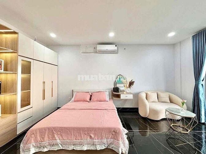 STUDIO FULL NỘI THẤT MÁY GIẶT SÂY TRONG PHÒNG NGAY ĐẦM SEN