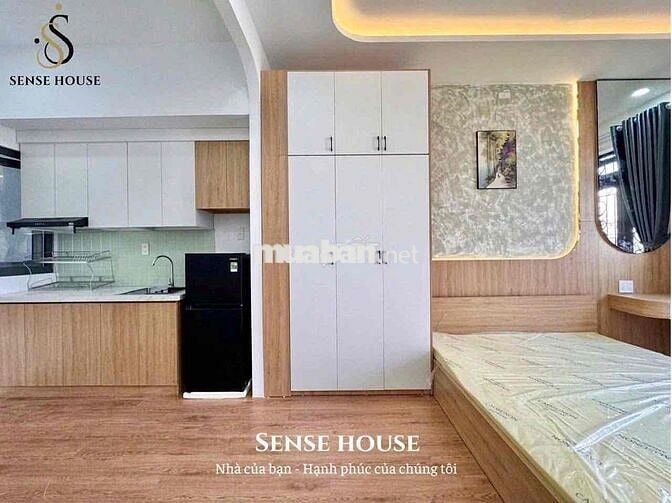 STUDIO THIẾT KẾ SANG TRỌNG - đầy đủ NỘI THẤT - ngay PHAN XÍCH LONG