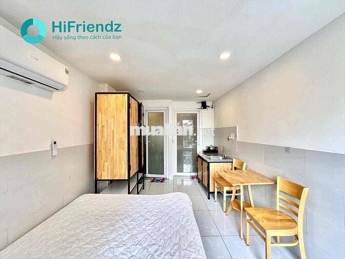 CHO THUÊ CĂN HỘ ĐIỆN GIÁ NHÀ NƯỚC, BANCON NGAY CẦU CHỮ Y