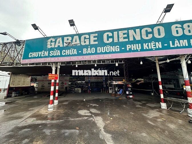 CHO THUÊ GARAGE CIENCO68 TẠI SỐ 163A ĐẶNG VĂN BI - PHƯỜNG THỦ ĐỨC 