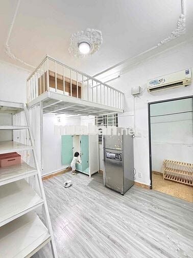 Phòng có gác 2 chỗ ngủ tách bếp Nguyễn Văn Đậu free 3xe