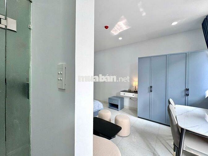 Studio 35m2 Ban công-Nội thất cao cấp-Sát đh Văn Lang chỉ 6 triệu