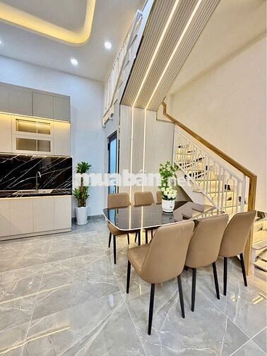 Nhà Đẹp 3 Tầng lại còn rẻ ,  Huỳnh Tấn Phát , Dt 45 5 9