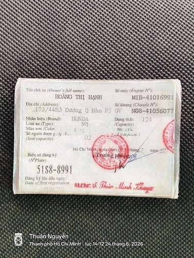 Honda 2007 Ghi 2 chỗ