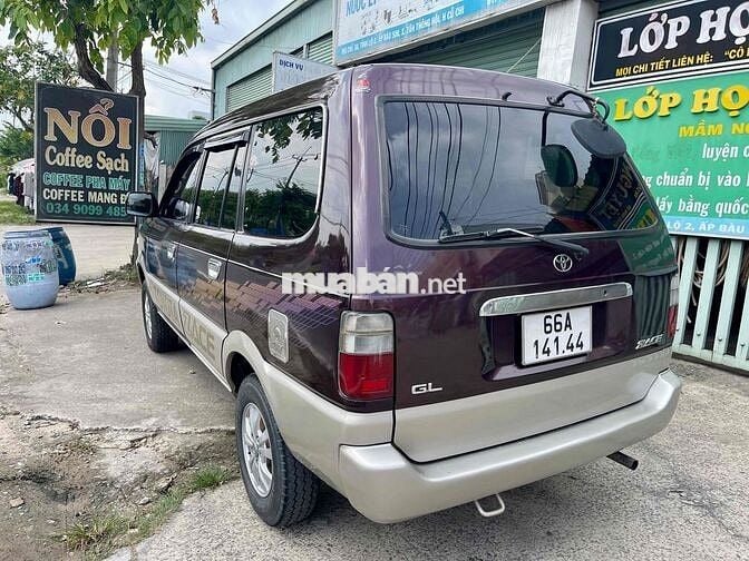 Toyota Zace 2001 Đỏ nâu màu Hiếm