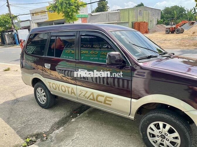 Toyota Zace 2001 Đỏ nâu màu Hiếm