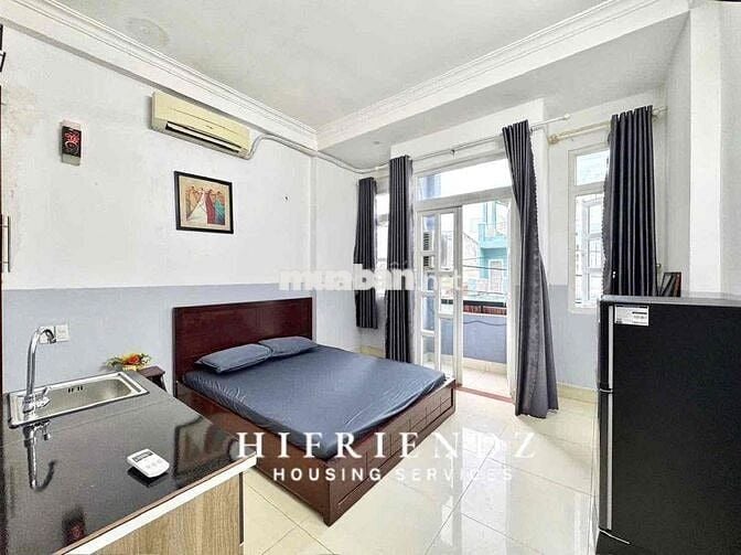 CĂN HỘ STUDIO BANCOL FULL NT SIÊU THOÁNG - NGAY ĐẦM SEN, ĐH OU & VHU