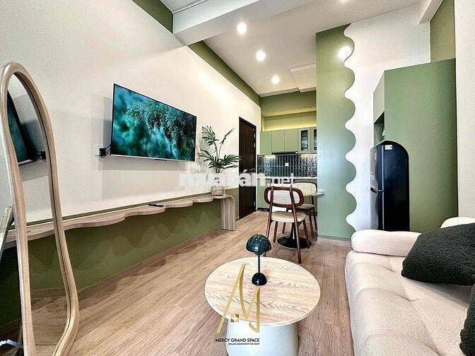❤️‍🔥DỰ ÁN MỚI QUẬN 7 - 1PN VÁCH KÍNH FULL NỘI THẤT CAO CẤP gần Lotte, PMH